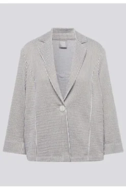 RABE Jacke New Tropical eukalyptus gestreift 3/4-Arm