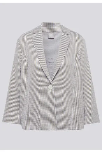 RABE Jacke New Tropical eukalyptus gestreift 3/4-Arm