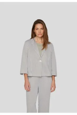 RABE Jacke New Tropical eukalyptus gestreift 3/4-Arm