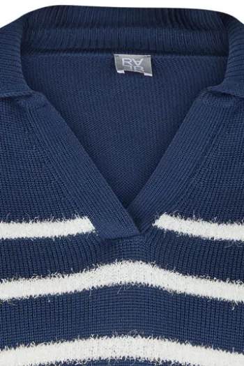 RABE Pullover pazifik gestreift