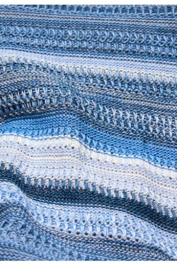RABE Pullover pazifik gestreift