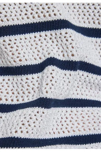 RABE Pullover weiß gestreift