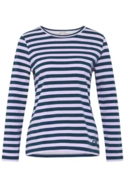 RABE Shirt flieder gestreift