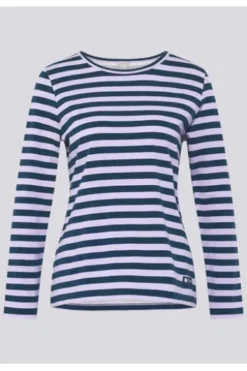 RABE Shirt flieder gestreift