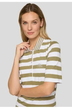 RABE Shirt himmelblau gestreift