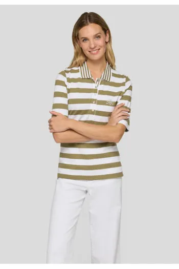 RABE Shirt himmelblau gestreift