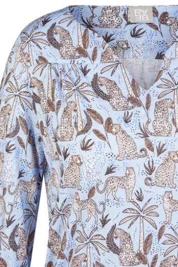RABE Shirt ozean gemustert 3/4-Arm