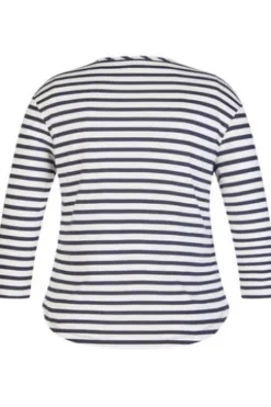 RABE Shirt pazifik gestreift 3/4-Arm