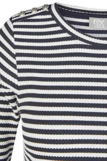 RABE Shirt pazifik gestreift 3/4-Arm