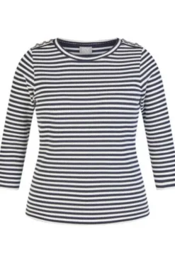 RABE Shirt pazifik gestreift 3/4-Arm