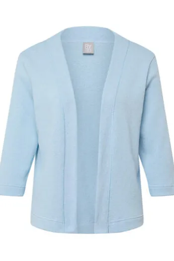 RABE Strickjacke himmelblau 3/4-Arm