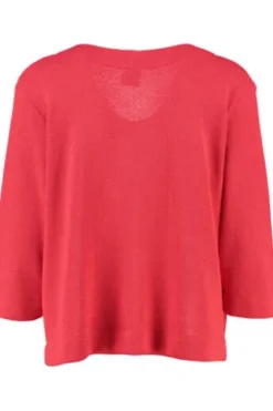 RABE Strickjacke koralle 3/4-Arm