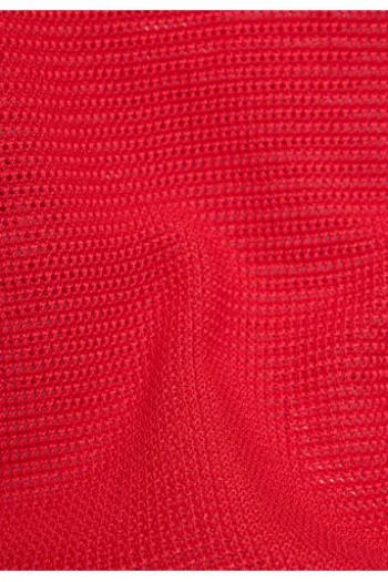 RABE Strickjacke koralle Kurzarm im Struktur-Strick