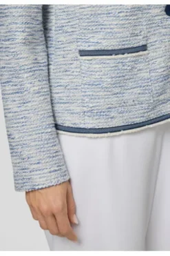 RABE Strickjacke ozean gemustert