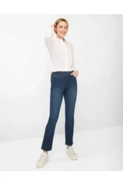 RAPHAELA BY BRAX Bequem-Jeans Pamina jeansblau Slim Fit