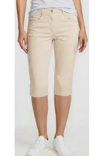 RAPHAELA BY BRAX Capri-Hose Laura beige Slim Fit