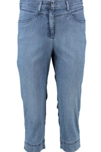 RAPHAELA BY BRAX Capri-Jeans Laura Jeansblau