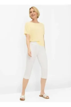 RAPHAELA BY BRAX Capri-Jeans Pamina weiß Slim Fit