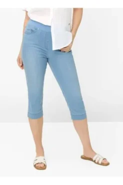 RAPHAELA BY BRAX Capri-Jeans Pamina hellblau Slim Fit
