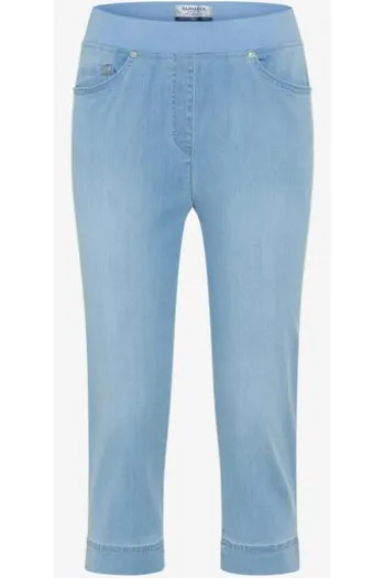 RAPHAELA BY BRAX Capri-Jeans Pamina hellblau Slim Fit