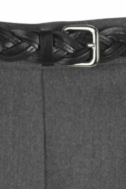 RAPHAELA BY BRAX Flanell Hose Silvia grau