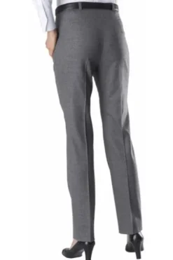 RAPHAELA BY BRAX Flanell Hose Silvia grau