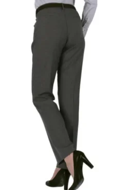 RAPHAELA BY BRAX Flanell-Hose Pauline anthrazit Slim Fit
