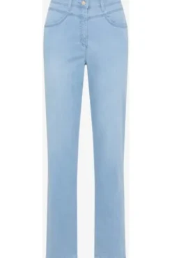 RAPHAELA BY BRAX Jeans Caren bleached light hellblau Comfort Fit