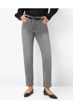 RAPHAELA BY BRAX Jeans Caren grau Comfort Fit