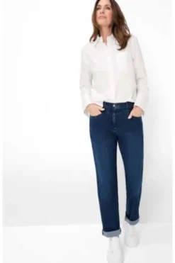 RAPHAELA BY BRAX Jeans Caren stoned lightly used hellblau Comfort Fit