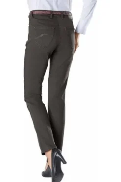 RAPHAELA BY BRAX Jeans Ina braun Slim Fit in Super Dynamic Stretch-Qualität