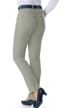 RAPHAELA BY BRAX Jeans Ina khaki Slim Fit in Super Dynamic Stretch-Qualität
