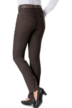 RAPHAELA BY BRAX Jeans Ina taupe Slim Fit in Super Dynamic Stretch -Qualität