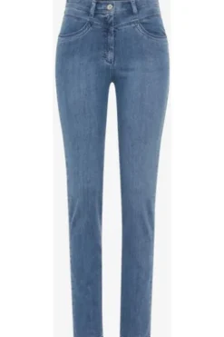 RAPHAELA BY BRAX Jeans Laura hellblau