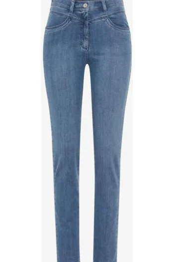 RAPHAELA BY BRAX Jeans Laura hellblau