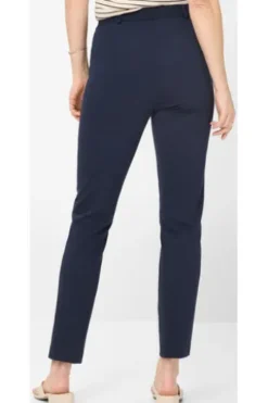 RAPHAELA BY BRAX Jersey-Hose Lillyth Marine Slim Fit