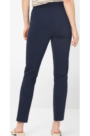RAPHAELA BY BRAX Jersey-Hose Lillyth Marine Slim Fit