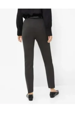 RAPHAELA BY BRAX Jersey-Hose Lillyth anthrazit Slim Fit