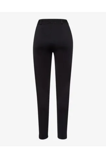 RAPHAELA BY BRAX Thermo-Jersey-Hose Lillyth marine Slim Fit mit warmer Fleece-Innenseite