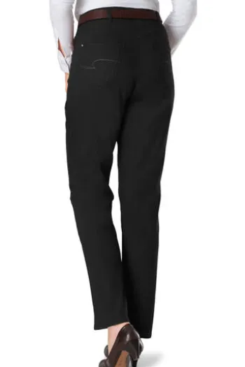 RAPHAELA BY BRAX Thermolite-Jeans Corry Five-Pocket schwarz