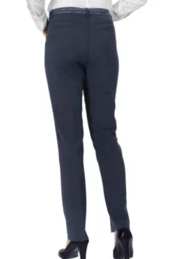 RAPHAELA BY BRAX Tuch-Hose Pauline marine Slim Fit