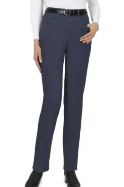 RAPHAELA BY BRAX Winter-Baumwoll-Hose Laura marine Slim Fit