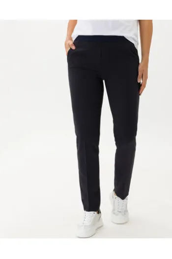 RAPHAELA BY BRAX Winter-Baumwoll-Hose Pamina marine Slim Fit