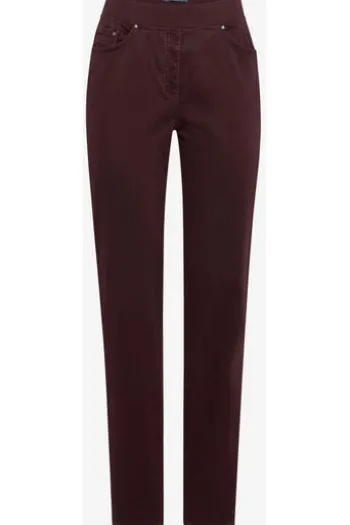 RAPHAELA BY BRAX Winter-Baumwoll-Hose Pamina amarone Slim Fit