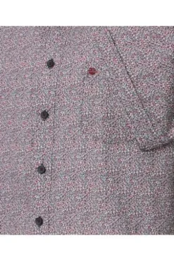 REDMOND Hemd grün kariert Casual Fit Kurzarm