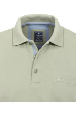 REDMOND Jersey Polo Shirt mint Regular Fit