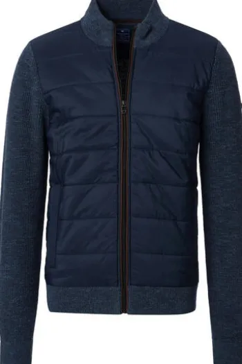 REDMOND Strickjacke blau