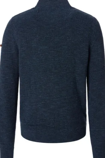 REDMOND Strickjacke blau