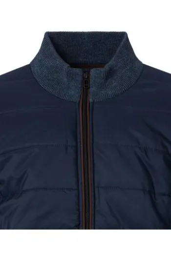 REDMOND Strickjacke blau