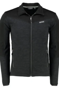 REGATTA Fleece Jacke Highton Full Zip schwarz